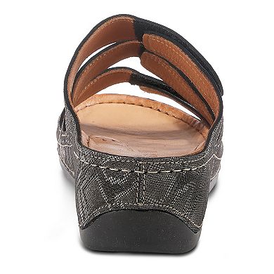 Spring Step Eulale Women's Leather Slide Sandals