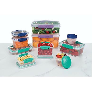 Sistema KLIP IT Accents Collection 20-pc. Food Storage & Meal Prep Container Set