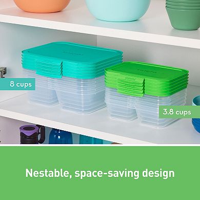 Sistema Nest It Meal 5-pc. Prep Food Storage Container with Lid Set