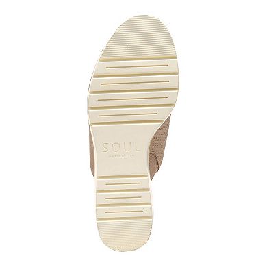 SOUL Naturalizer Goodtimes Women's Slip-On Wedge Sandals