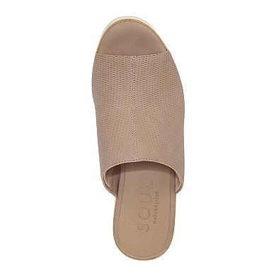 SOUL Naturalizer Goodtimes Women's Slip-On Wedge Sandals