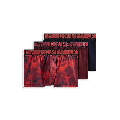 Men's Jockey 3-Pack Active Microfiber 2.5" Trunk Briefs