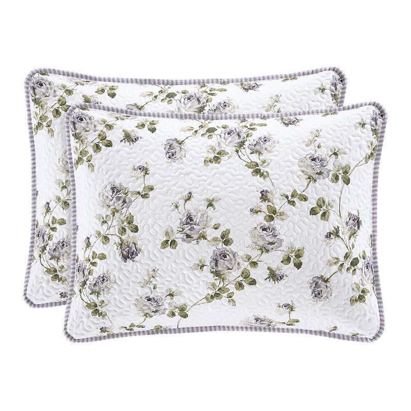 86474350 Royal Court Rosemary Lilac Quilt Set with Shams, P sku 86474350