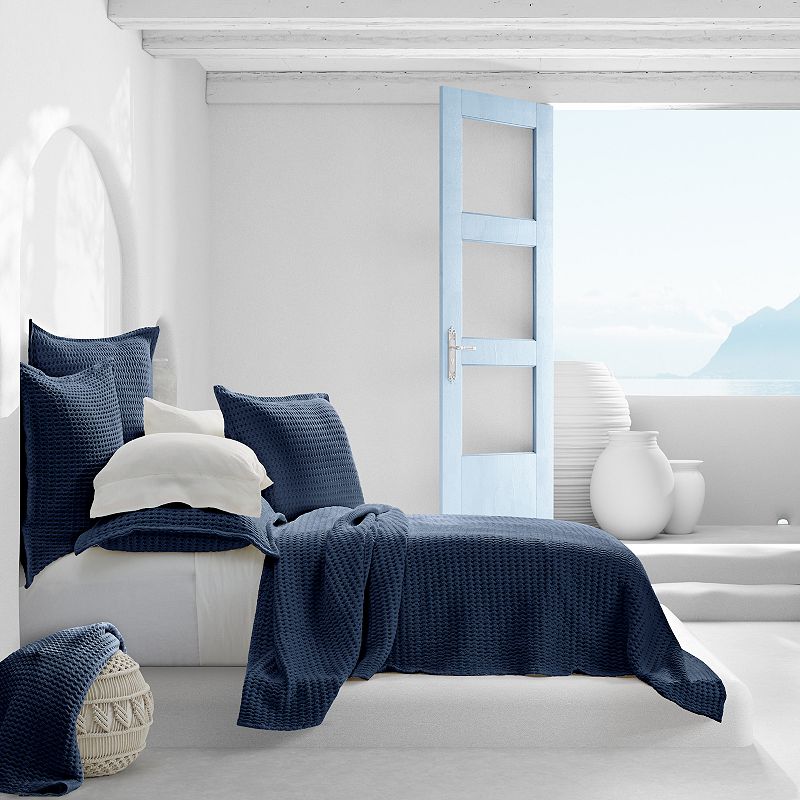 69041844 Five Queens Court Pine Beach Coverlet or Sham, Blu sku 69041844