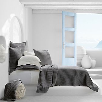 Five Queens Court Pine Beach Coverlet or Sham
