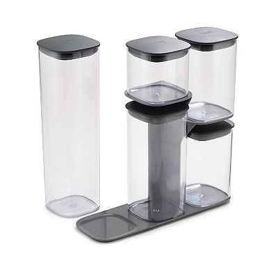 Joseph Joseph Podium 5-pc. Storage Jar Set with Stand