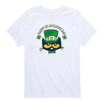 Boys 8-20 Pete The Cat St. Patricks Day Tee