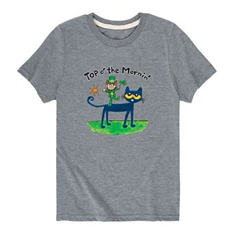 Boys 8-20 Pete The Cat Leprechaun Tee