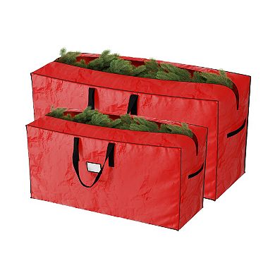 Hastings Home Christmas Tree Storage Bags - Set Of 2 For 7.5-16 Ft. Trees