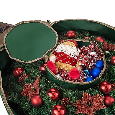 Hastings Home 48" Wreath Storage Bag