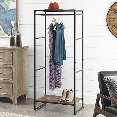 Whitmor Modern Industrial Wardrobe