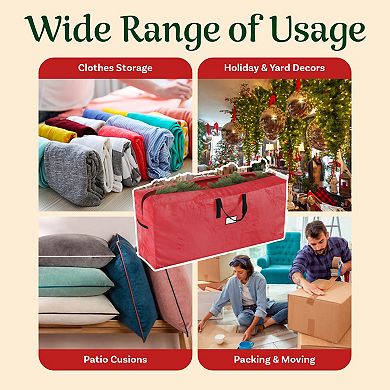 Hastings Home Christmas Decor Storage Bag