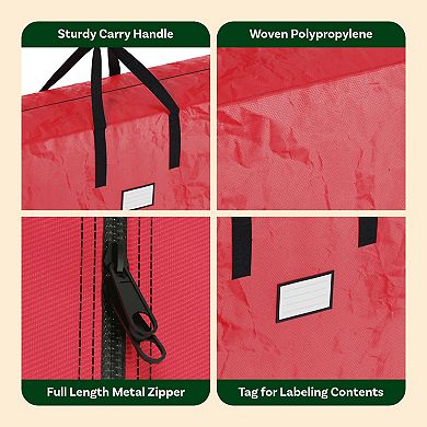 Hastings Home Christmas Decor Storage Bag