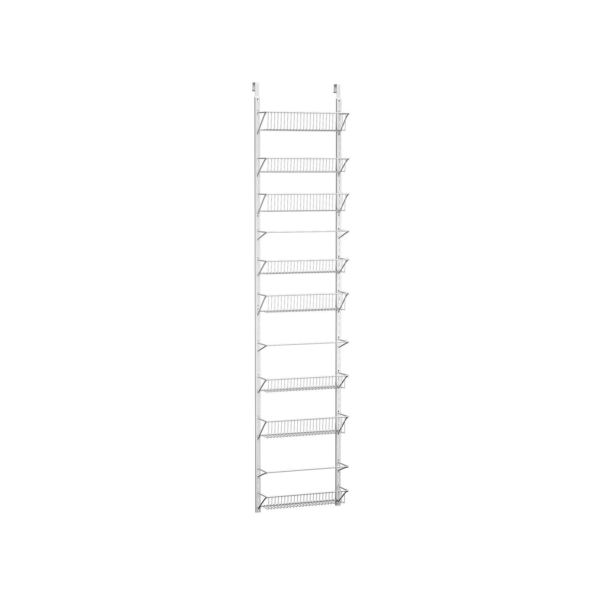 Hastings Home Over The Door Hanging Storage Rack, Gray