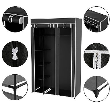 Hastings Home Wardrobe Closet Organizer