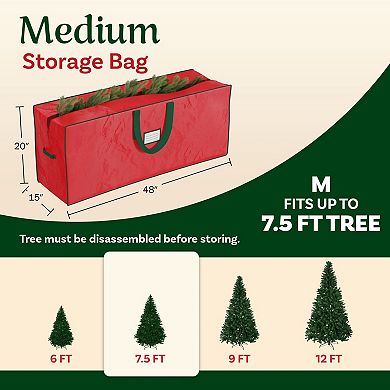 Hastings Home 7.5-ft. Christmas Tree Storage Bag