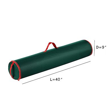 Hastings Home 40" Roll Wrapping Paper Storage Bag 2-pack Set