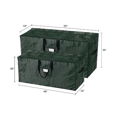 Hastings Home Christmas Decorations Storage Bags