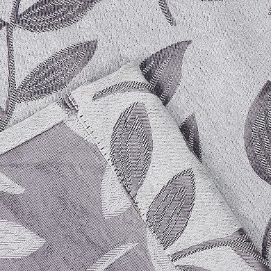 SUPERIOR Leaves 2-Piece Room Darkening Grommet Curtain Panels