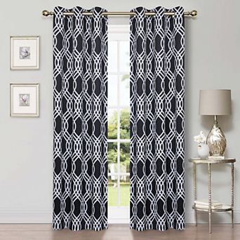 SUPERIOR Set of 2 Insulated Thermal Blackout Grommet Window Curtain Panels