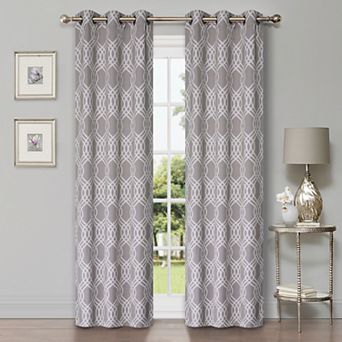 SUPERIOR Set of 2 Insulated Thermal Blackout Grommet Window Curtain Panels