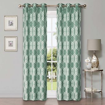SUPERIOR Set of 2 Insulated Thermal Blackout Grommet Window Curtain Panels