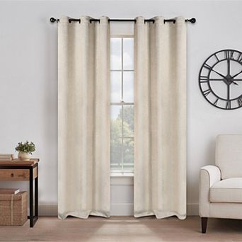 SUPERIOR Senna 2-pack Room Darkening Grommet Curtain Set