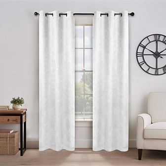 SUPERIOR Senna 2-pack Room Darkening Grommet Curtain Set