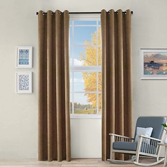 SUPERIOR Senna 2-pack Room Darkening Grommet Curtain Set