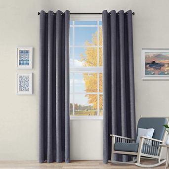 SUPERIOR Senna 2-pack Room Darkening Grommet Curtain Set