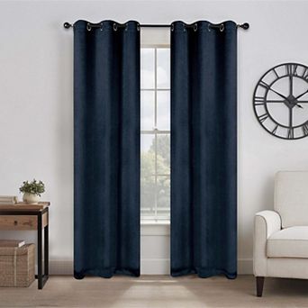 SUPERIOR Senna 2-pack Room Darkening Grommet Curtain Set