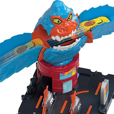 Mattel Hot Wheels City Wreck & Ride Gorilla Attack Track