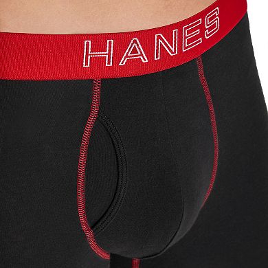 Men's Hanes 5-Pack Ultimate Stretch Cotton Boxer Briefs