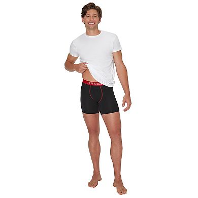 Men's Hanes 5-Pack Ultimate Stretch Cotton Boxer Briefs