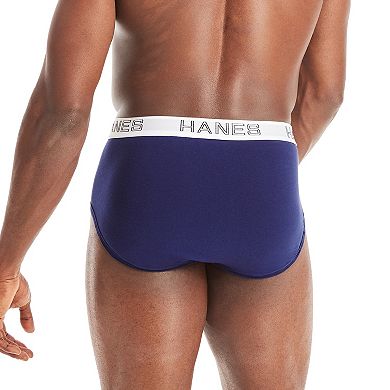 Men's Hanes® 6 Pack Ultimate Stretch Moisture Wicking Briefs Underwear