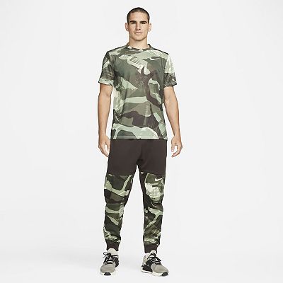 Big Tall Nike Therma FIT Camo Tapered Training Pants