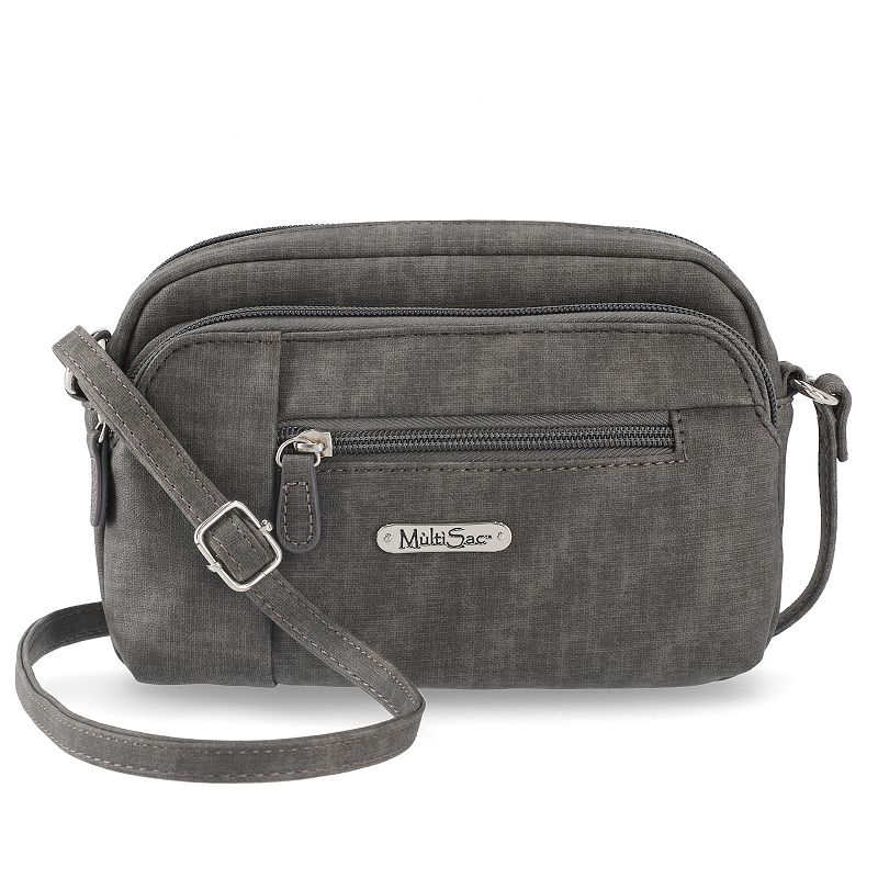 Multisac Dynamic Mini Crossbody Bag, Black