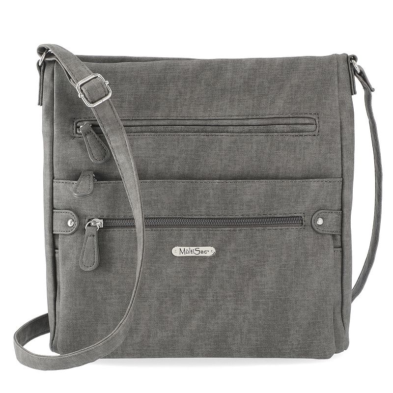Multisac Lorraine Large Crossbody Bag, Black