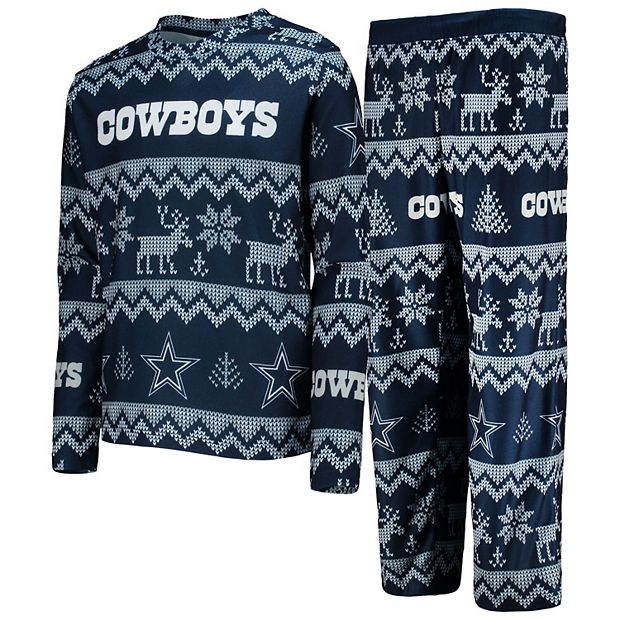 FOCO Dallas Cowboys NFL Mens Buffalo Check Lounge Pants