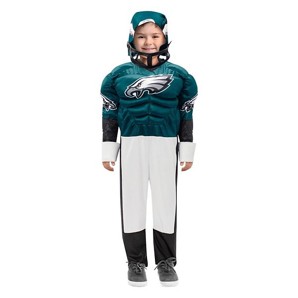 Toddler Green Philadelphia Eagles Team Logo Pullover Hoodie