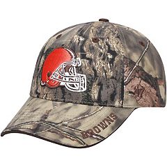 Men's '47 Khaki/Brown Cleveland Browns Wave Hitch Adjustable Hat