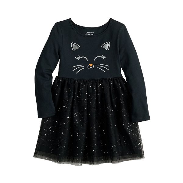 Kohls girls black store dress