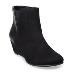 Kohls store black wedges