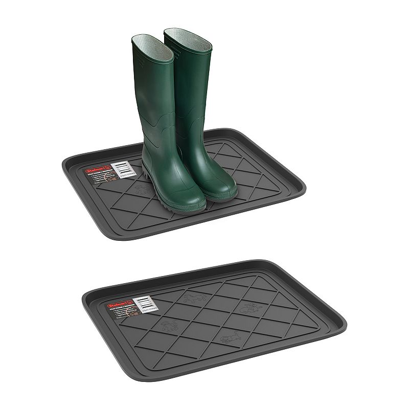 Fleming Supply All Weather Boot Tray, Grey