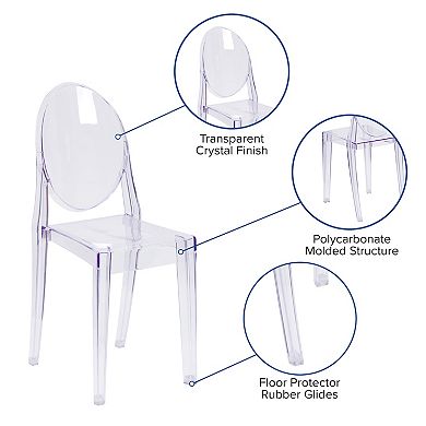 Flash Furniture Ghost Dining Chair
