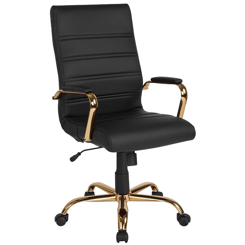 Flash Furniture High Back Executive Swivel Office Chair, Black