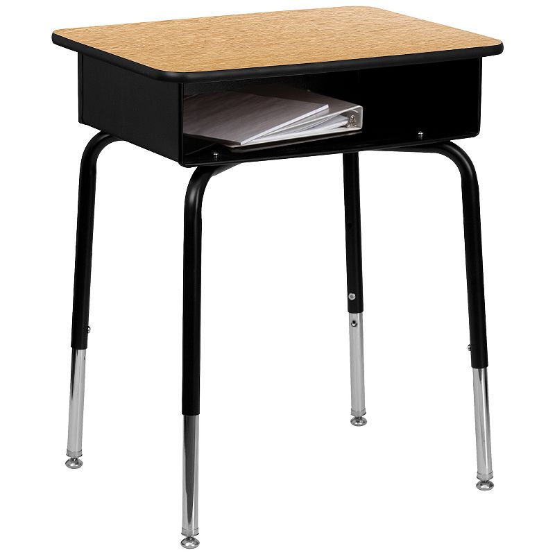 Flash Furniture Student Desk, Black