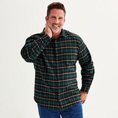 Big and outlet tall flannel shirt