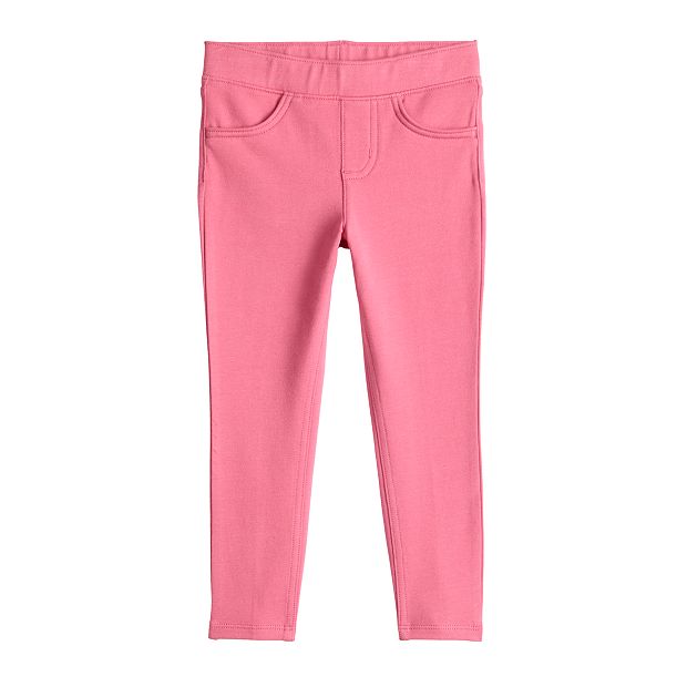 Colored pull on jeggings sale