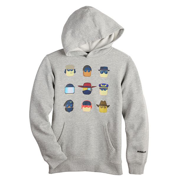 Boys 8-20 Roblox Characters Grid Hoodie